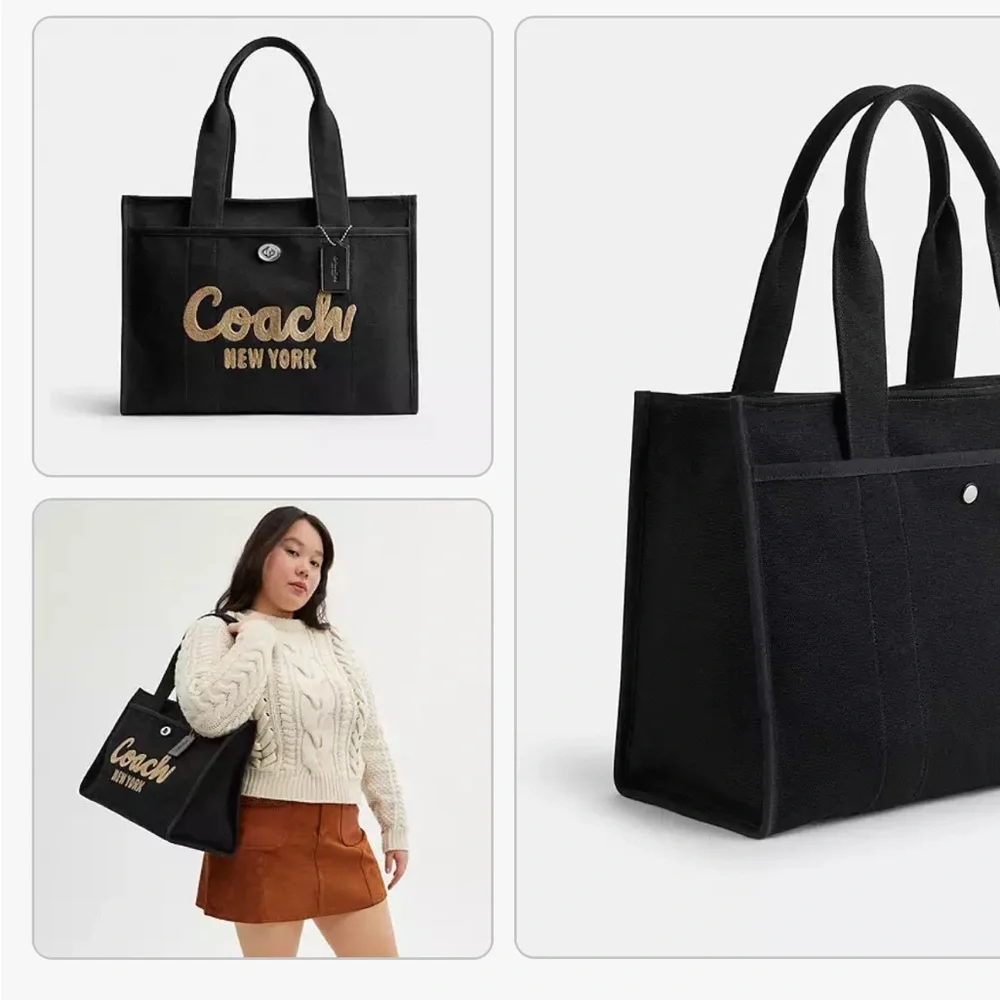 Coach spacious black